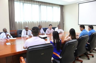 苏丹矿业部一行人考察信诺维机械